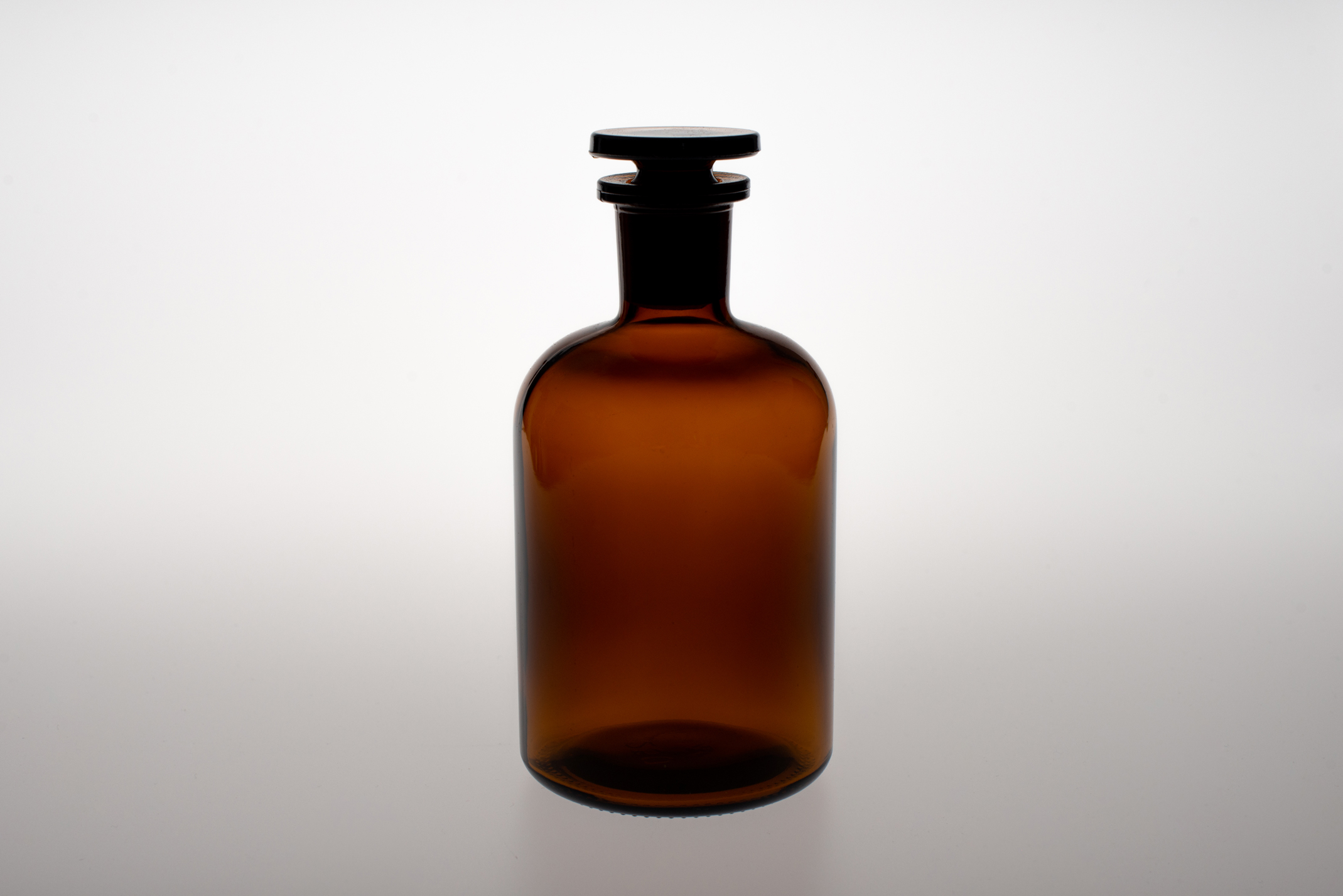 Frasco Reagente Vidro Âmbar Linex / Reagent Bottle Amber Glass Linex / Botella de Reactivo Vidrio Ambre